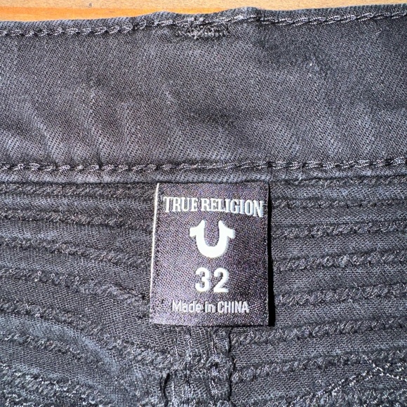 True Religion Men’s Rocco Relaxed Skinny Denim Jeans 32 - Picture 4 of 7